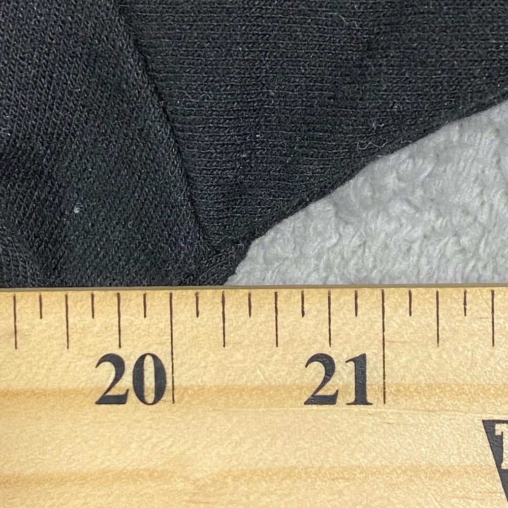 Hyper Space NASA Hoodie Mens Lg Black Thermal Astronaut Graphic Kanji Worm Logo - Picture 10 of 12